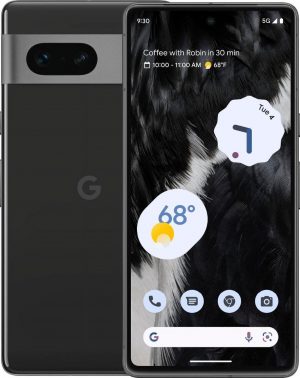 Restored Google Pixel 7 128GB Unlocked Obsidian GA03923-US (Refurbished)