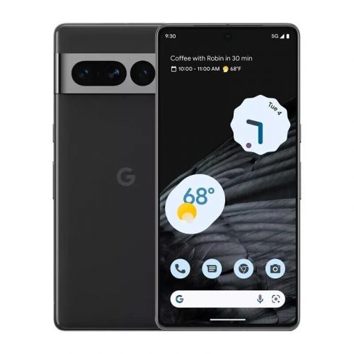 Google Pixel 7 Pro – 5G Android Phone – Unlocked Smartphone with Telephoto/Wide Angle Lens, and 24-Hour Battery – 128GB – Obsidian